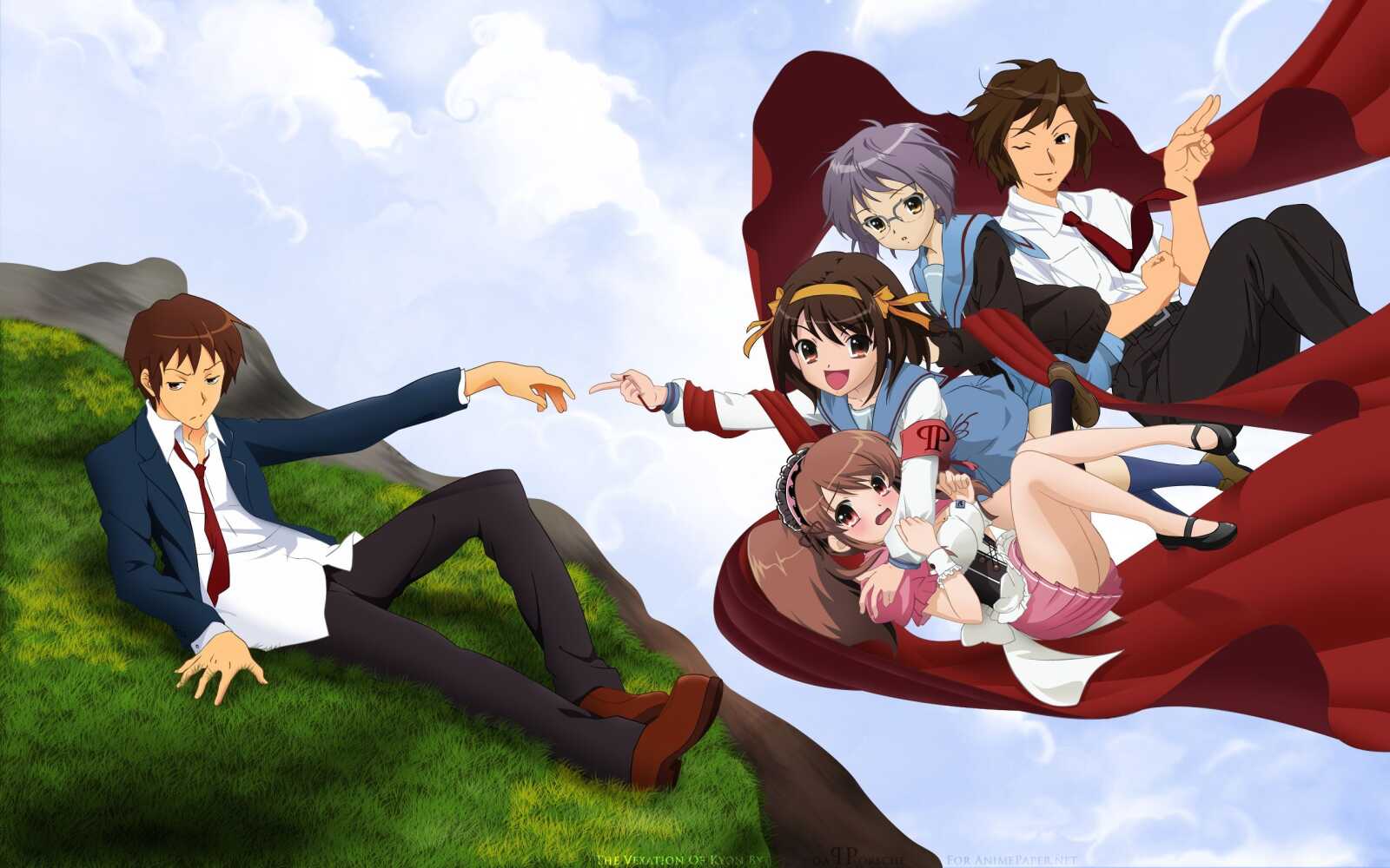 Desktop Hd Haruhi Suzumiya - Haruhi Suzumiya