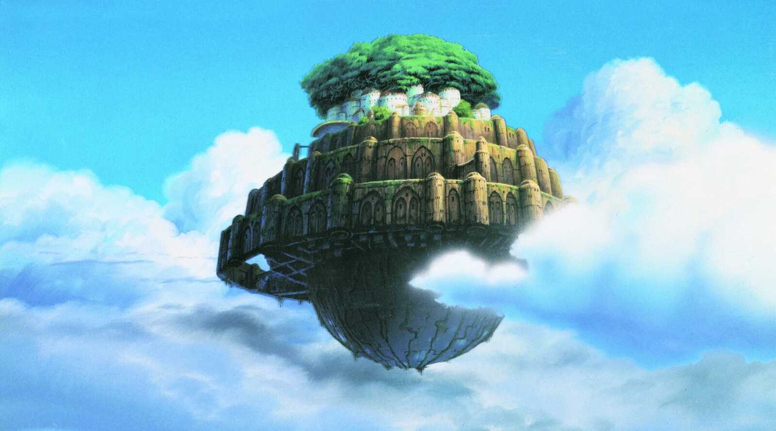 Desktop Hd Laputa Castle In The Sky - Lapu...