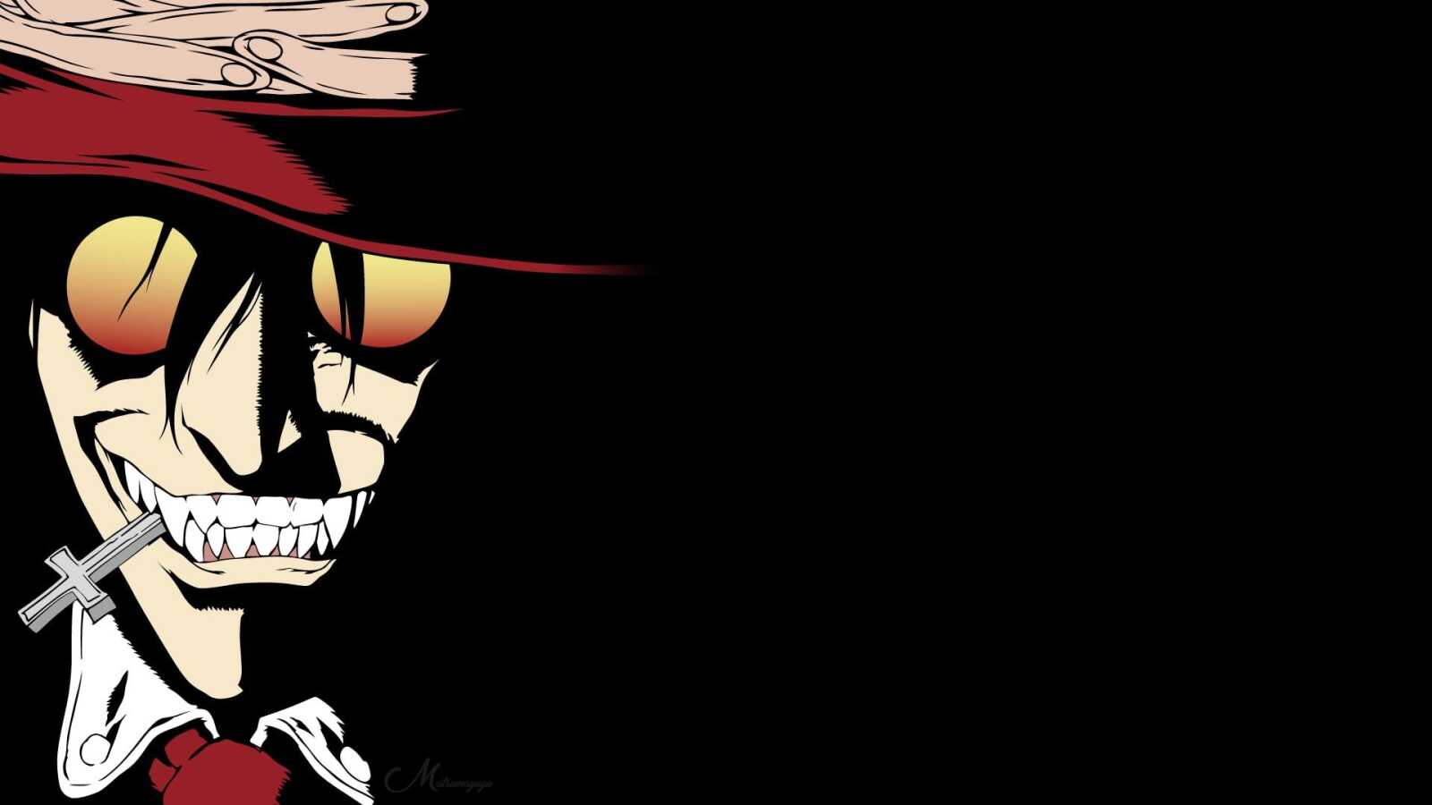 Alucard 4K Ultra Wallpaper on MacBook Pro 16"