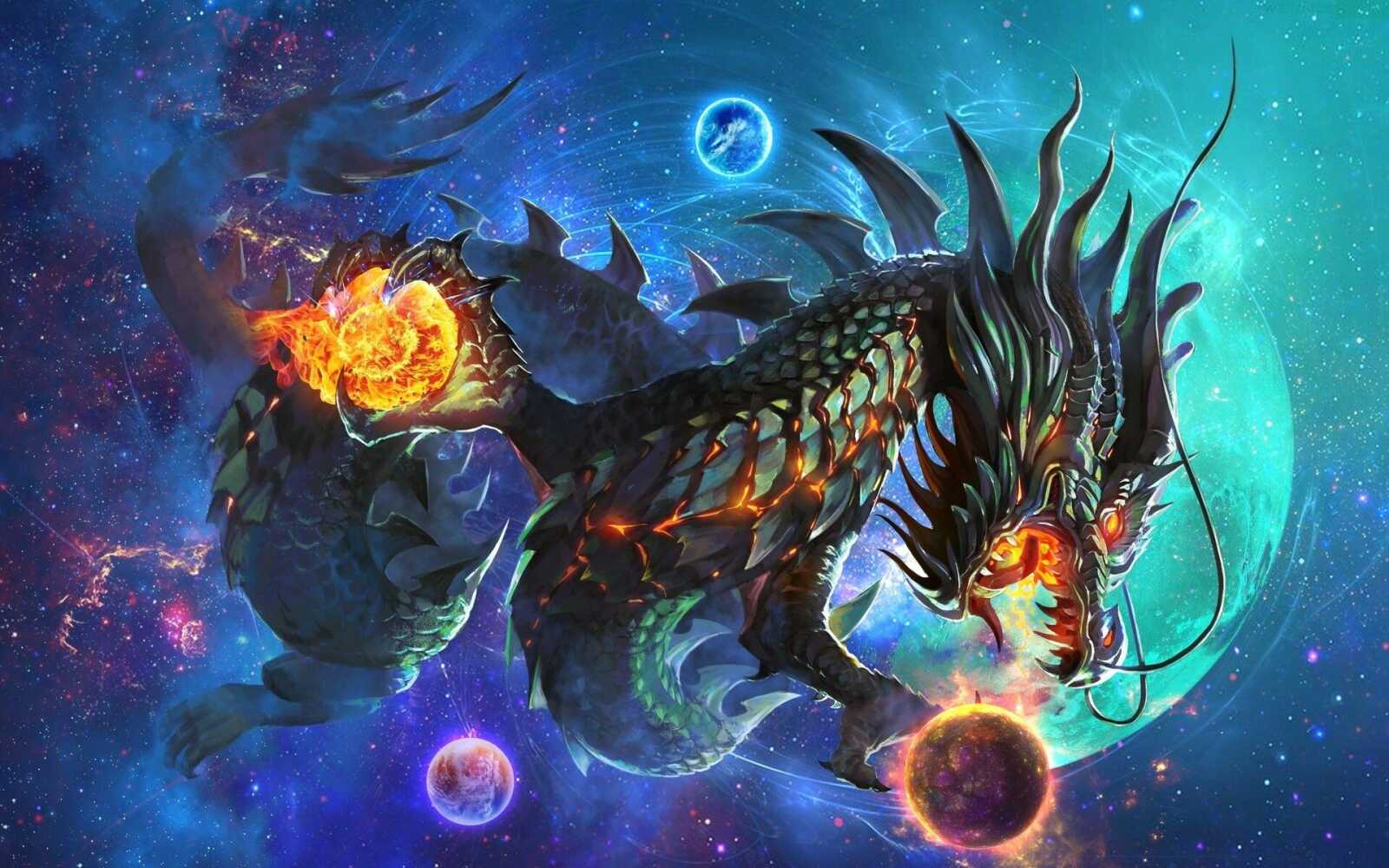 Cosmic Chinese Dragon