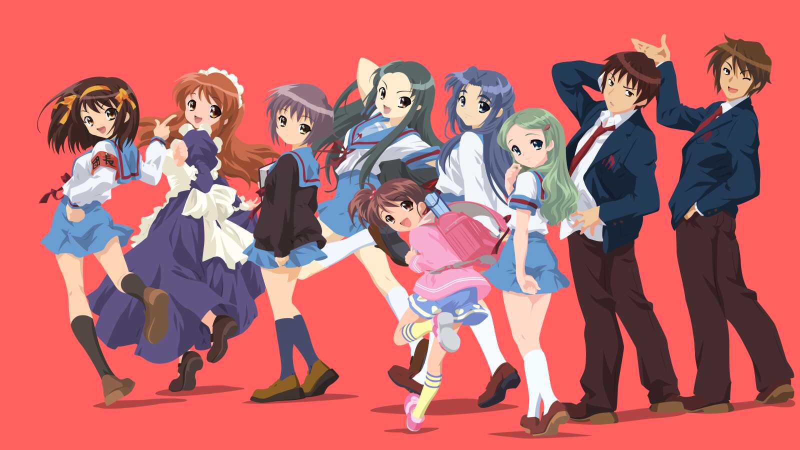 Desktop 4K The Melancholy Of Haruhi Suzumi...
