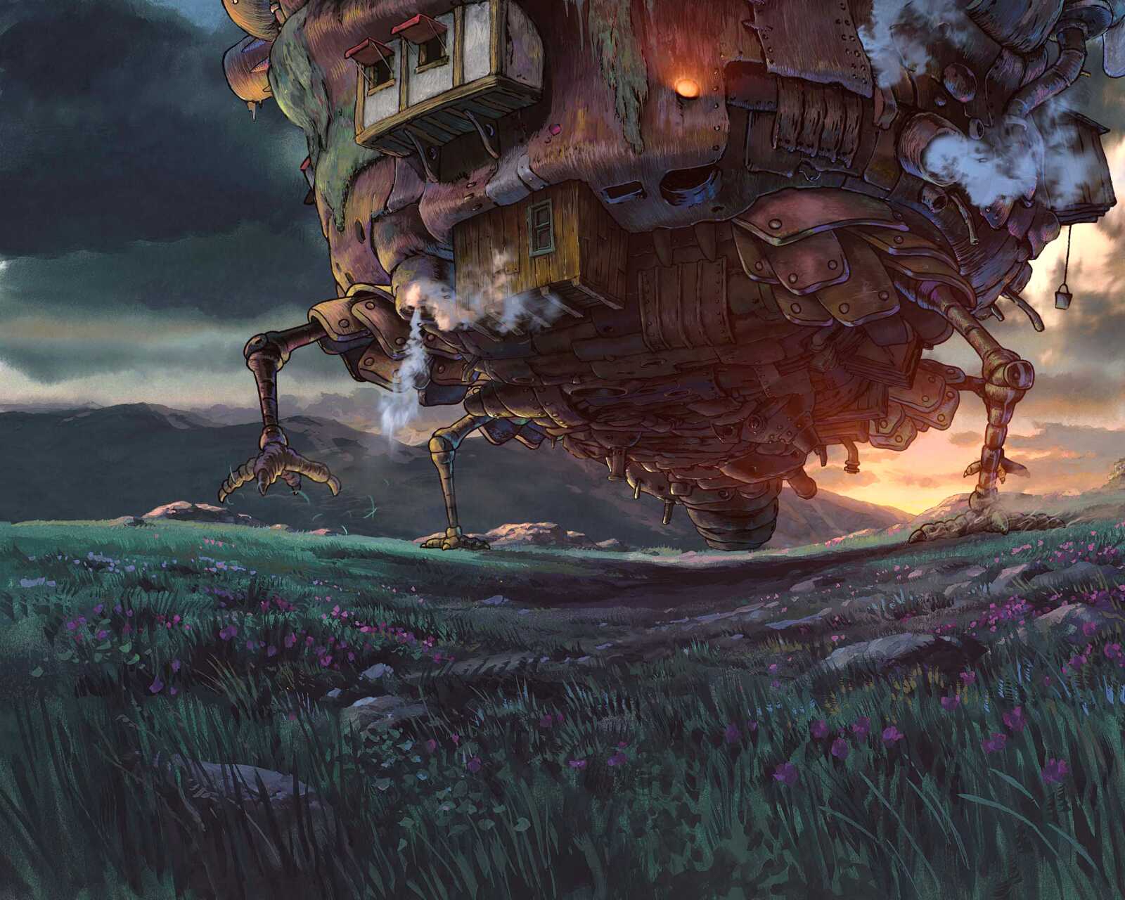 Howl's Moving Castle 4K Ultra Wallpaper