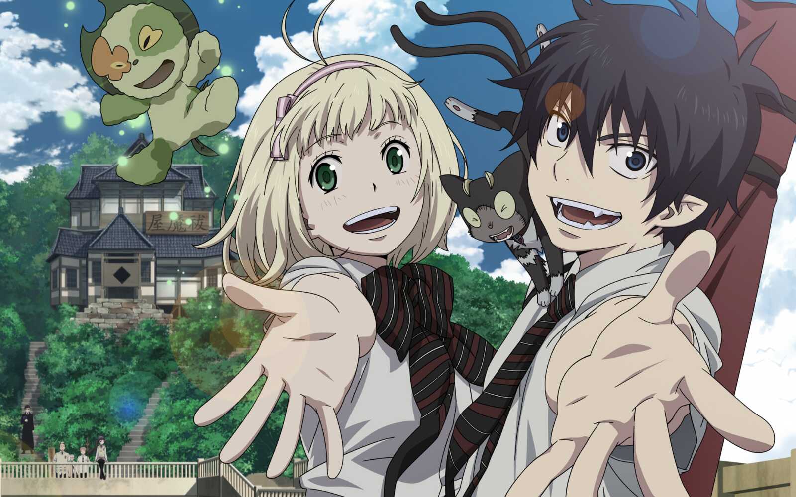 Desktop Hd Blue Exorcist - Blue Exorcist