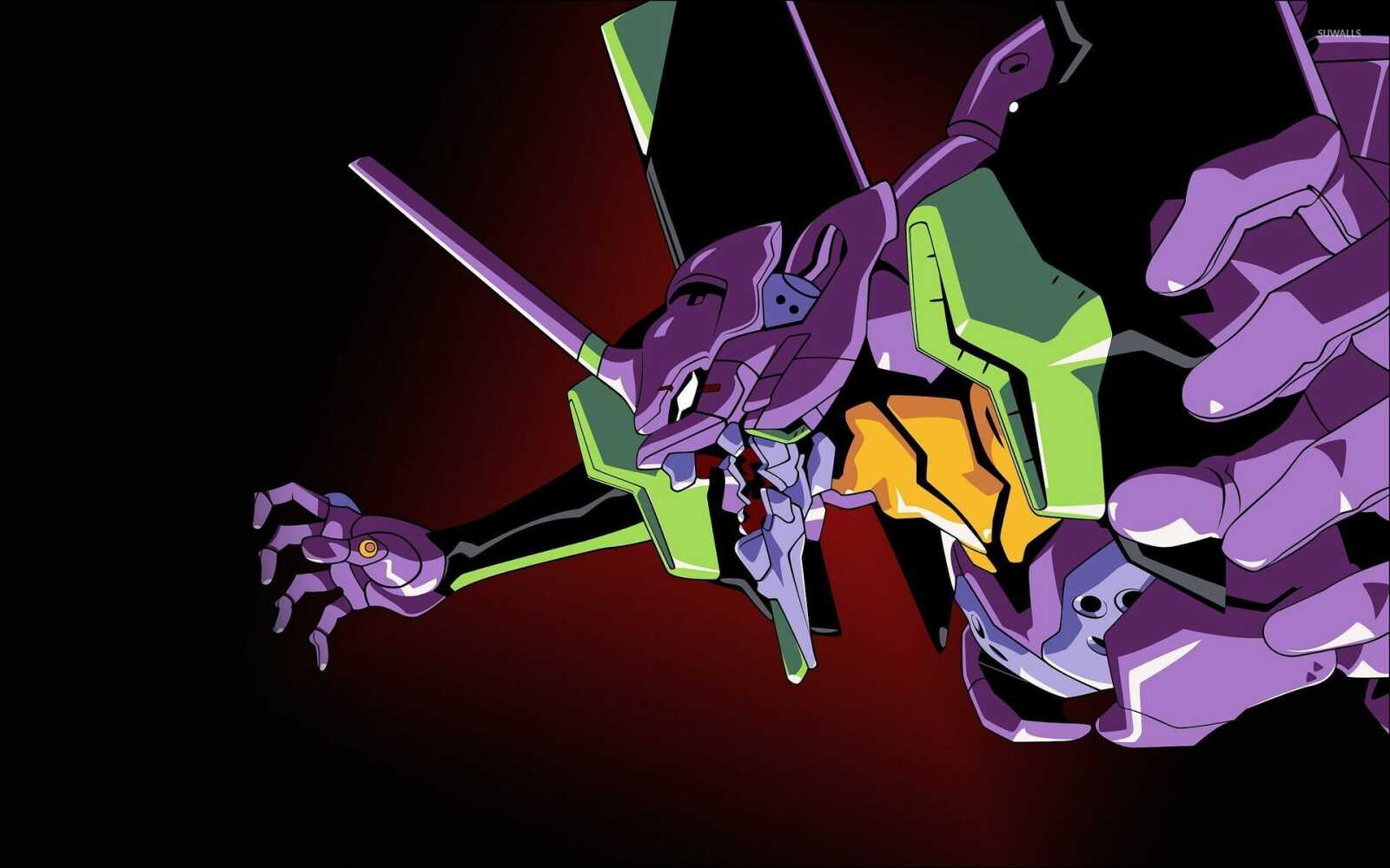 Desktop Hd Neon Genesis Evangelion - Neon...