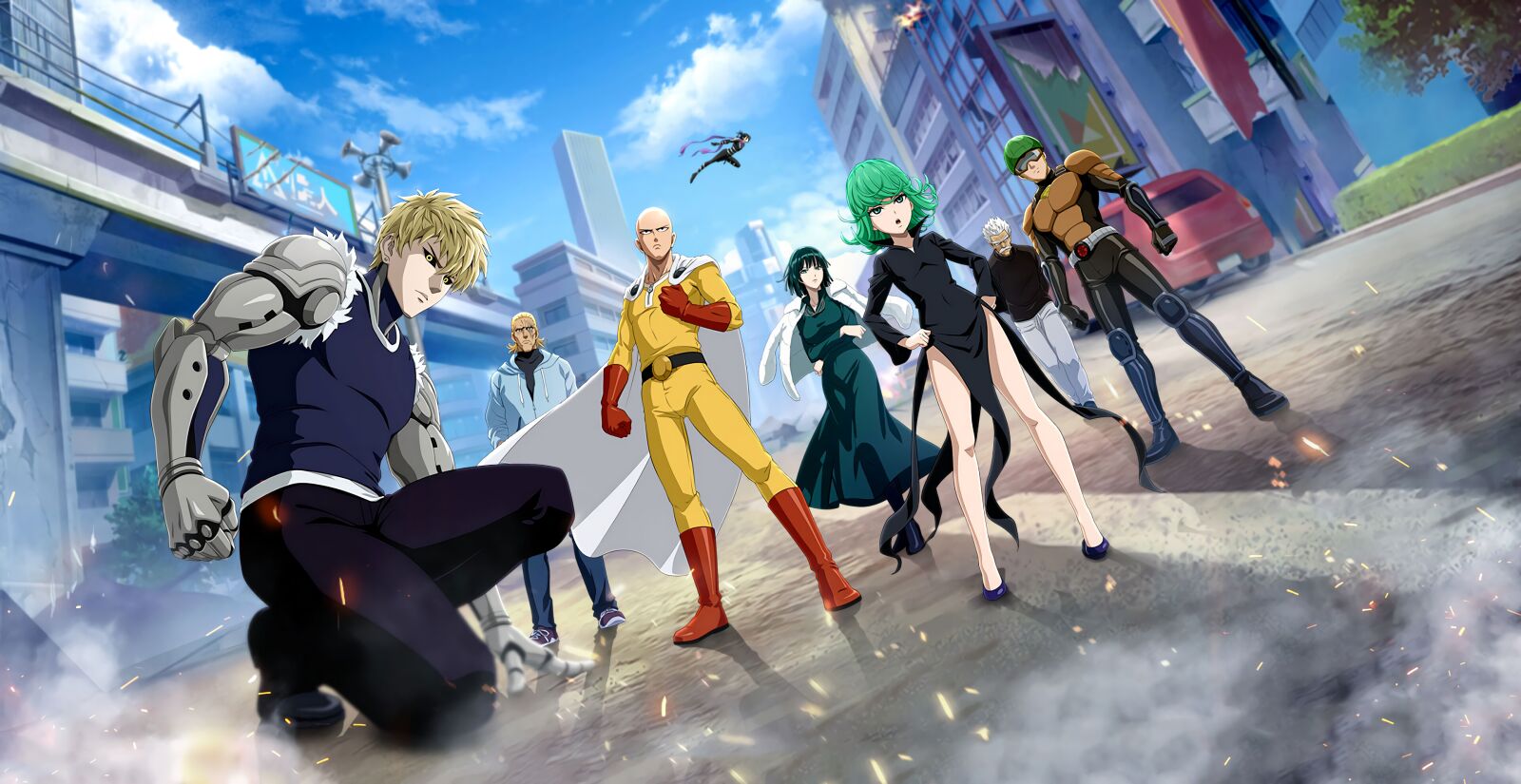 Genos One-punch-man Horizon
