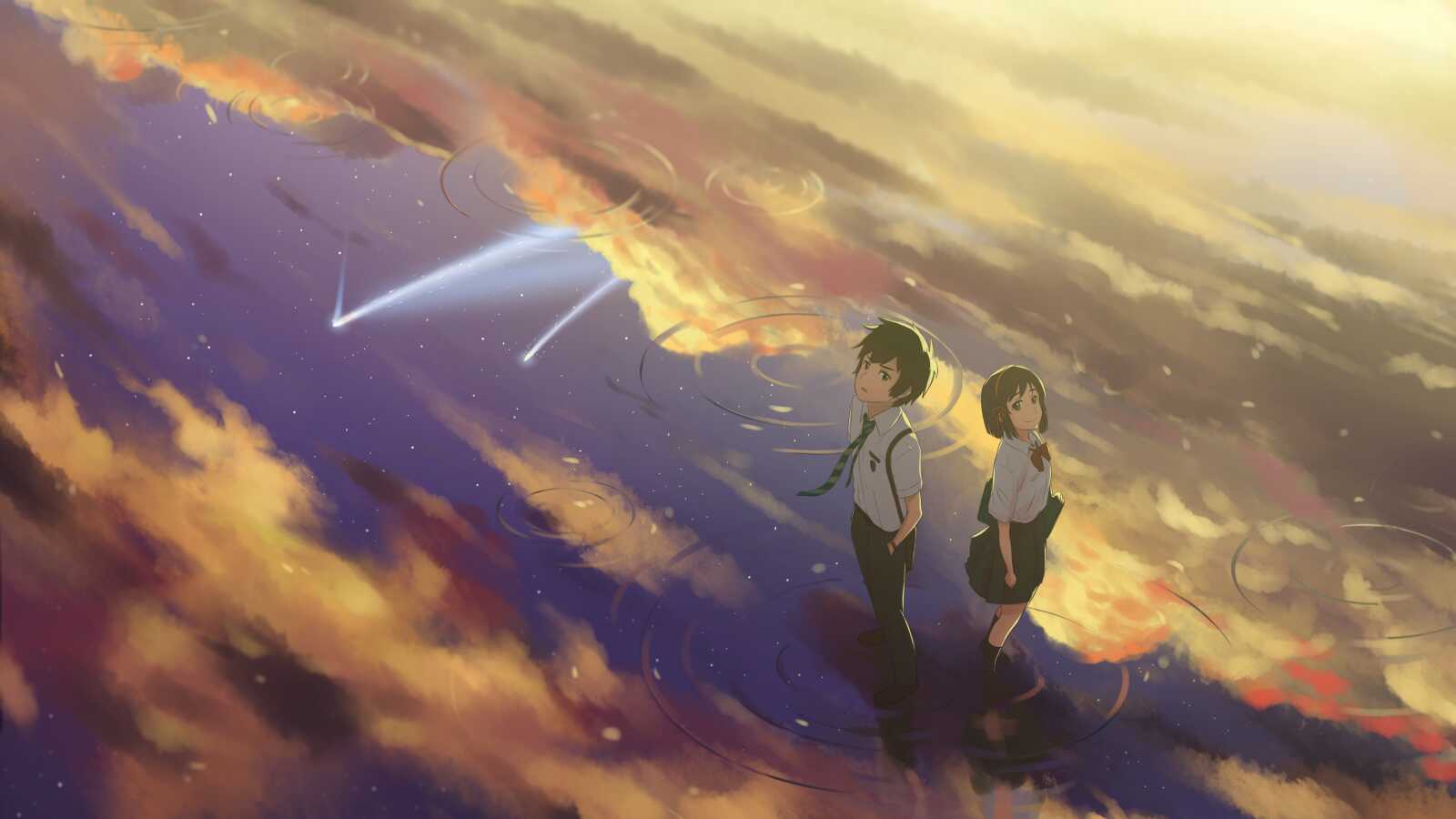 Desktop 4K Makoto Shinkai - Makoto Shinkai