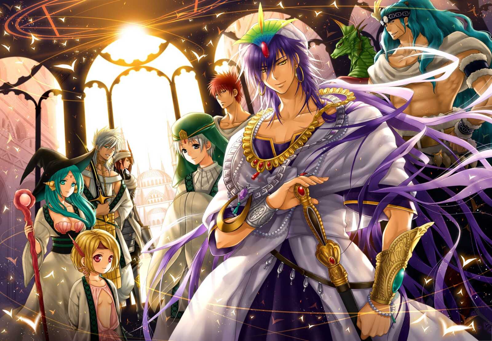 Desktop Hd Magi The Labyrinth Of Magic - M...