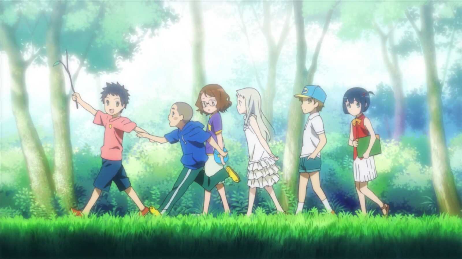 Desktop 1080P Anohana The Flower We Saw Th...