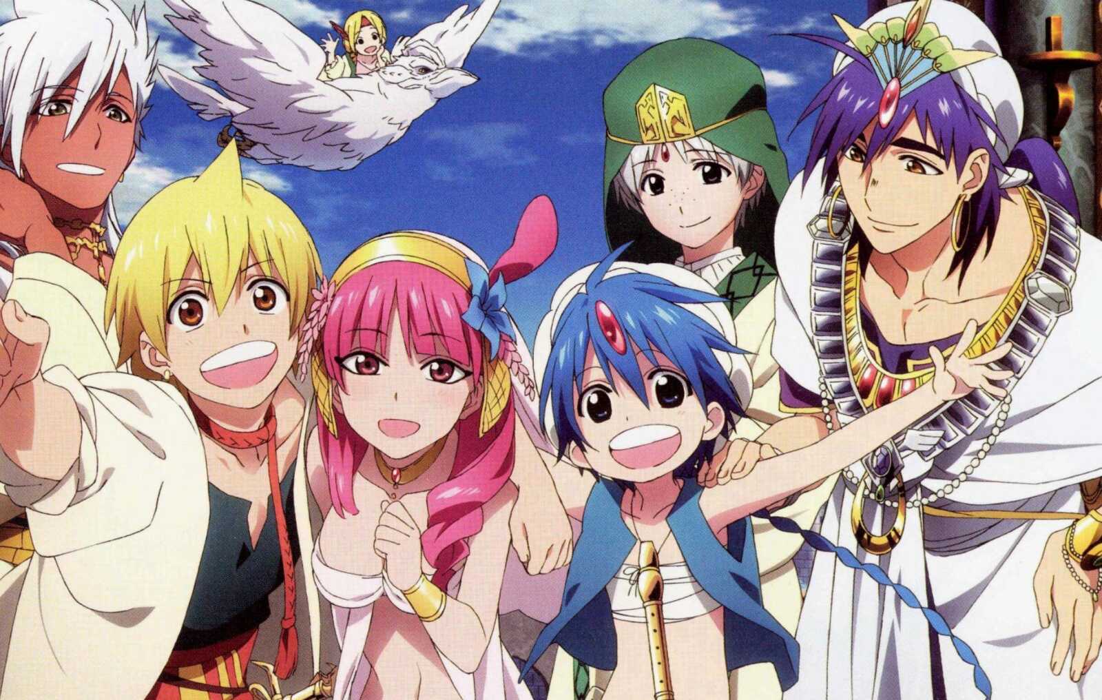 Desktop Hd Magi The Labyrinth Of Magic - M...