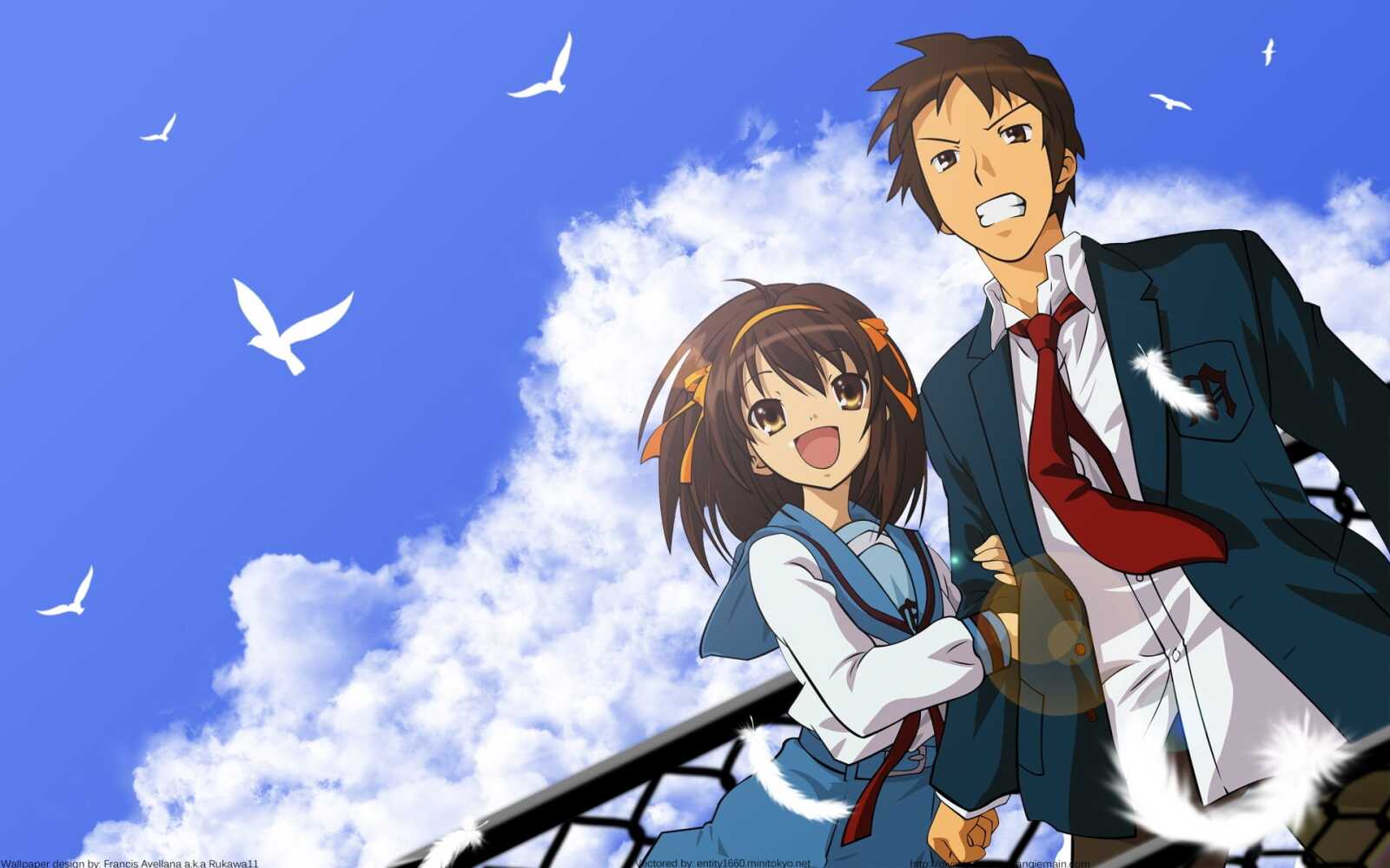 Desktop Hd The Melancholy Of Haruhi Suzumi...