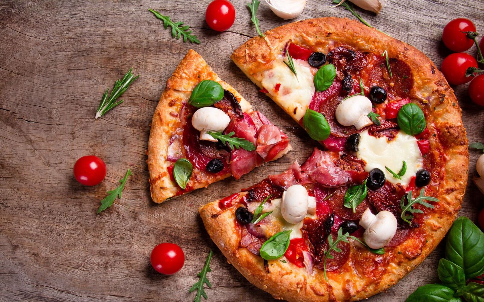 Supreme Pizza Slice