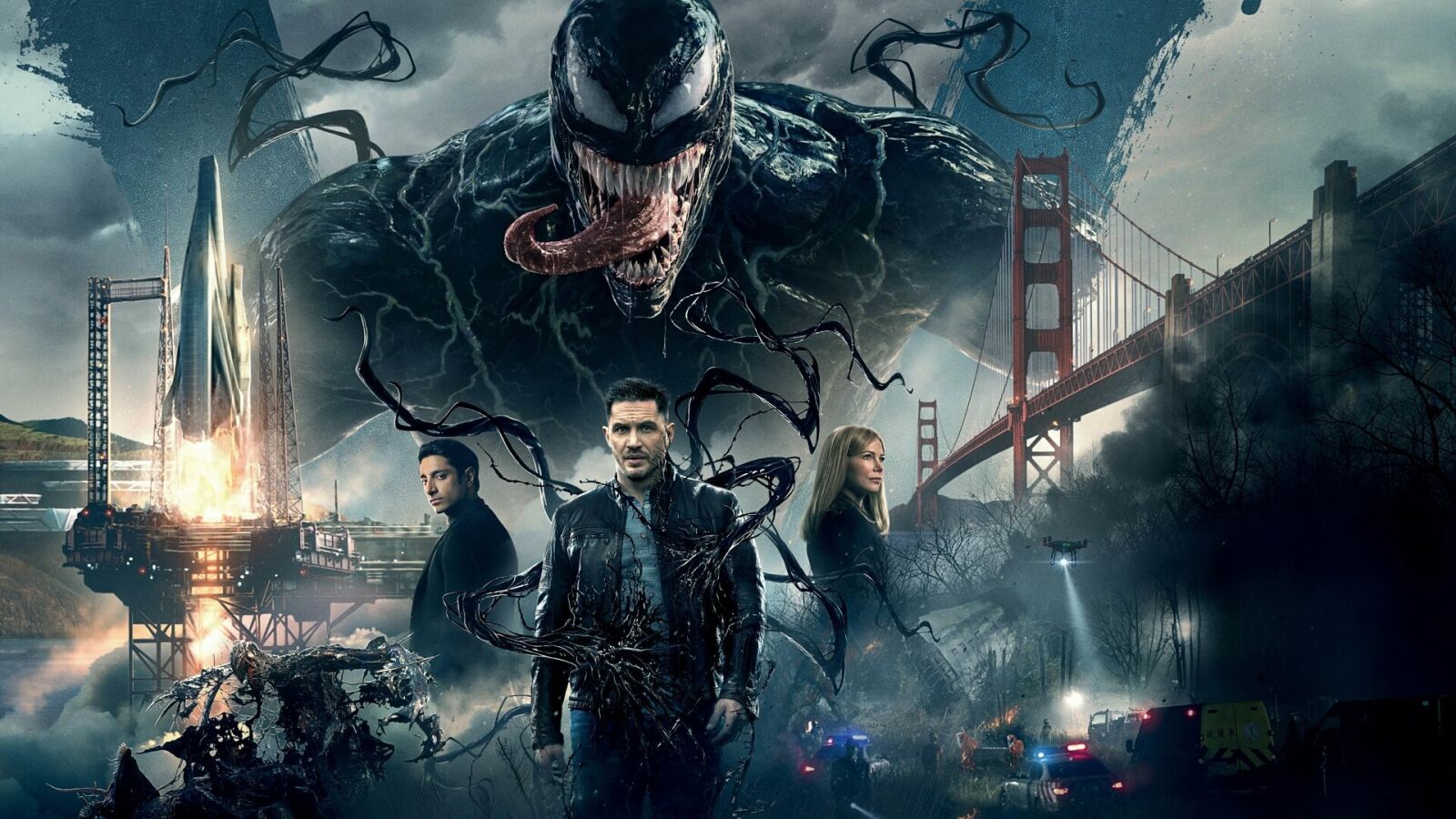 Desktop Full Hd Venom - AMOLED Venom Symbiote