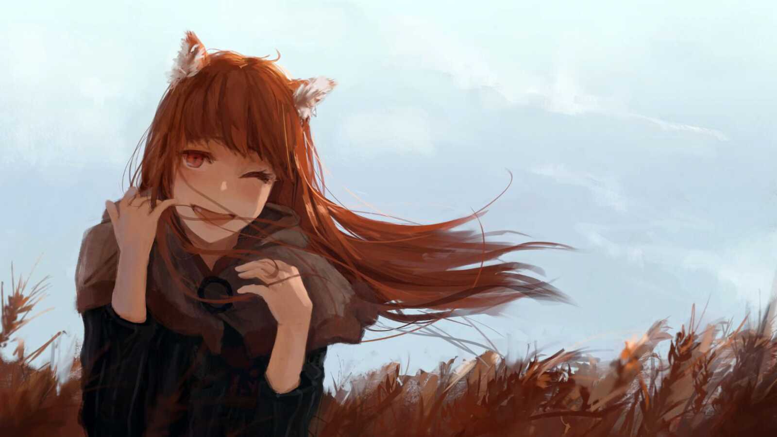 Desktop Full Hd Spice And Wolf Anime - Spi...