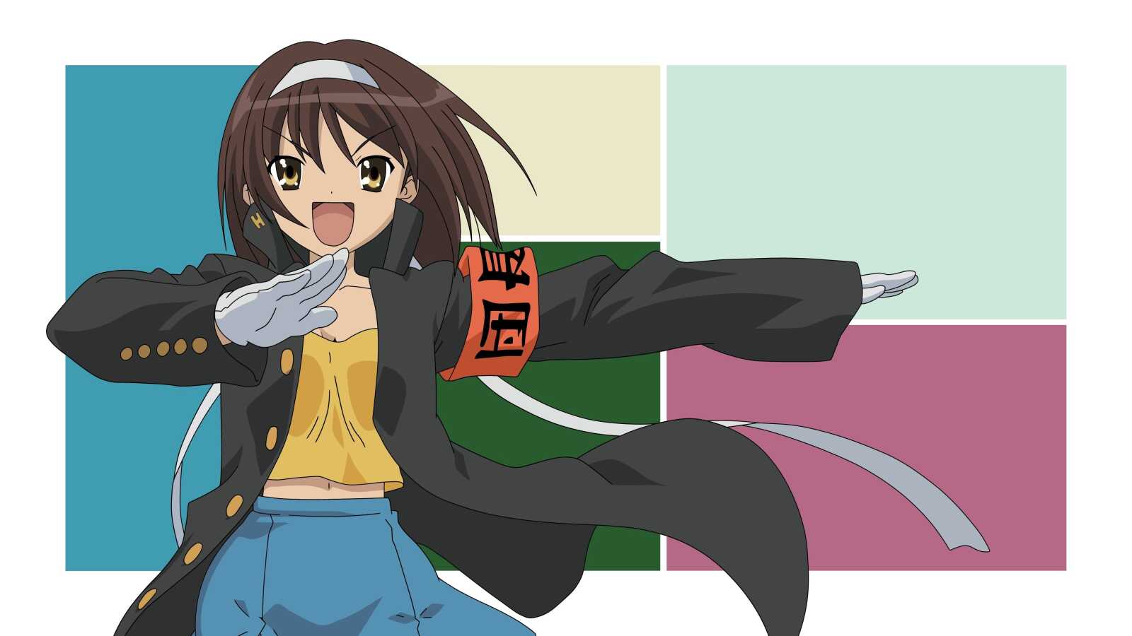 Desktop 4K Haruhi Suzumiya - Haruhi Suzumiya