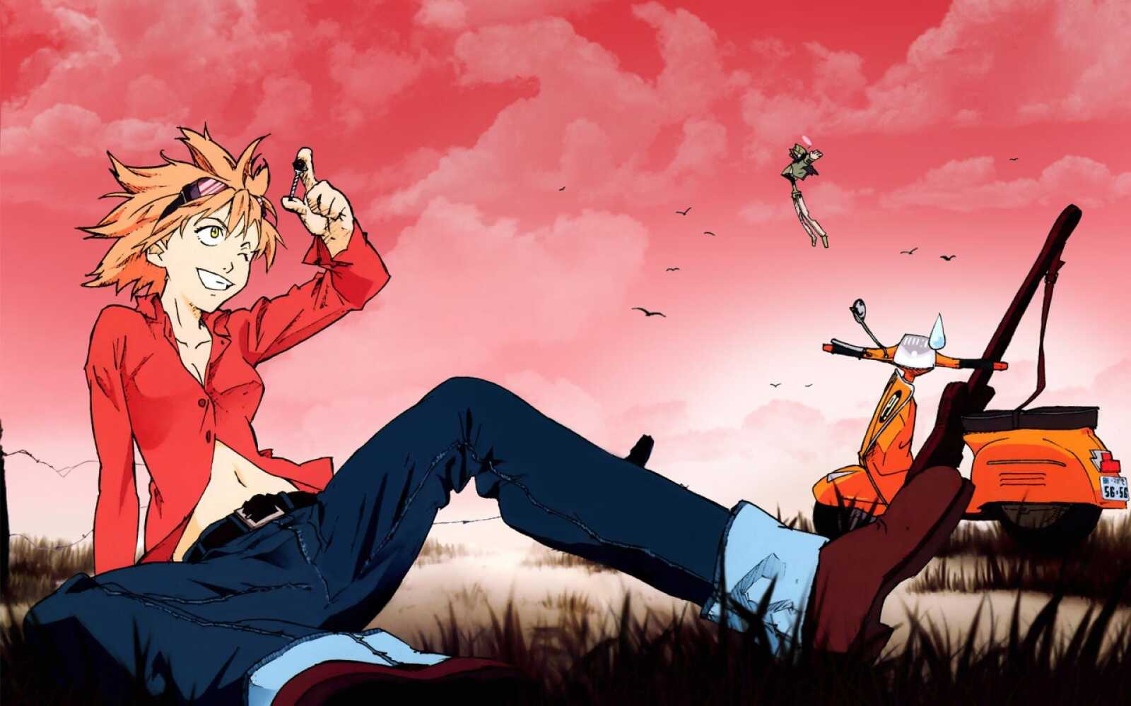 Desktop Hd Haruko Haruhara - Haruko Haruhara