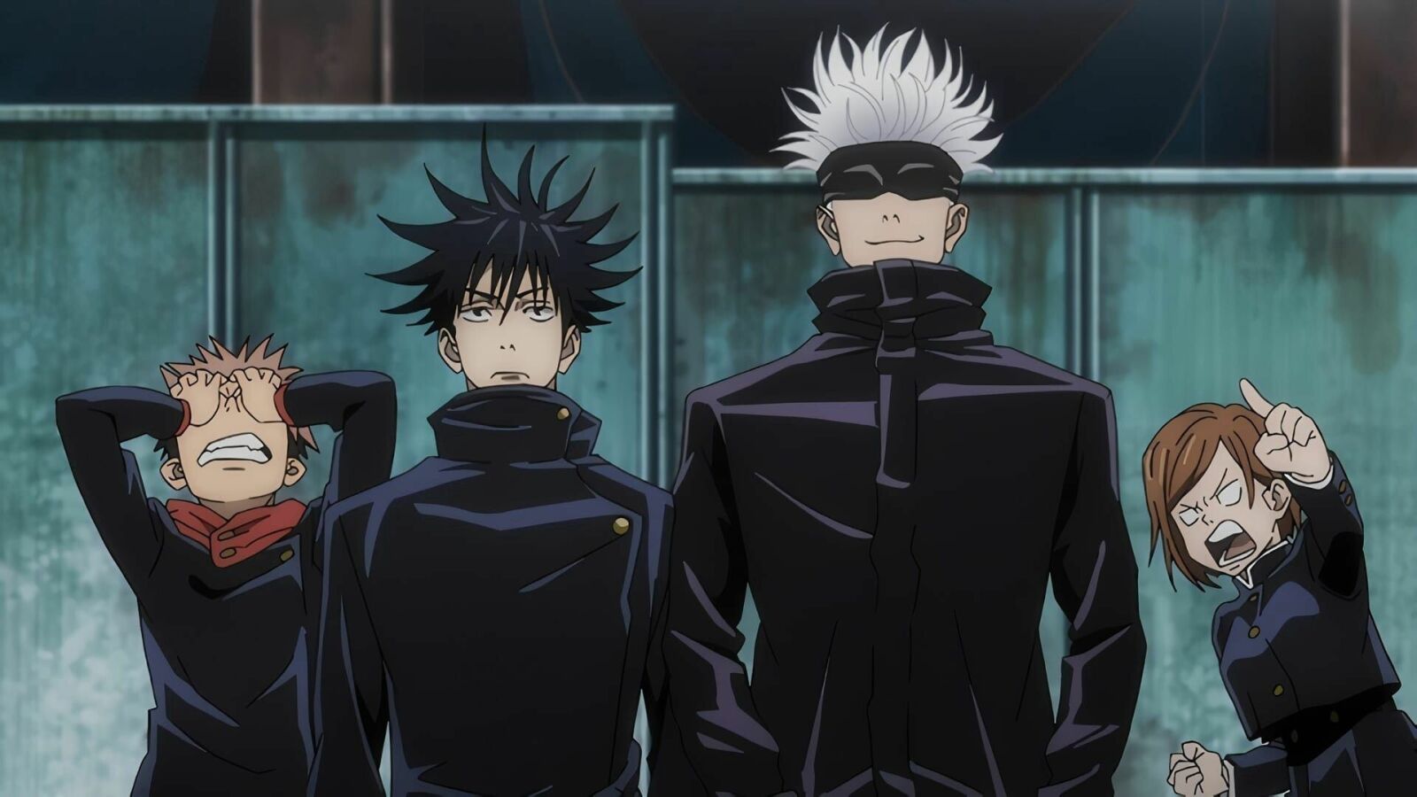 Desktop 1080P Jujutsu Kaisen Tv Series - J...