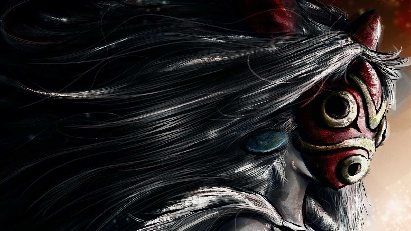Desktop 1080P Princess Mononoke - Princess...
