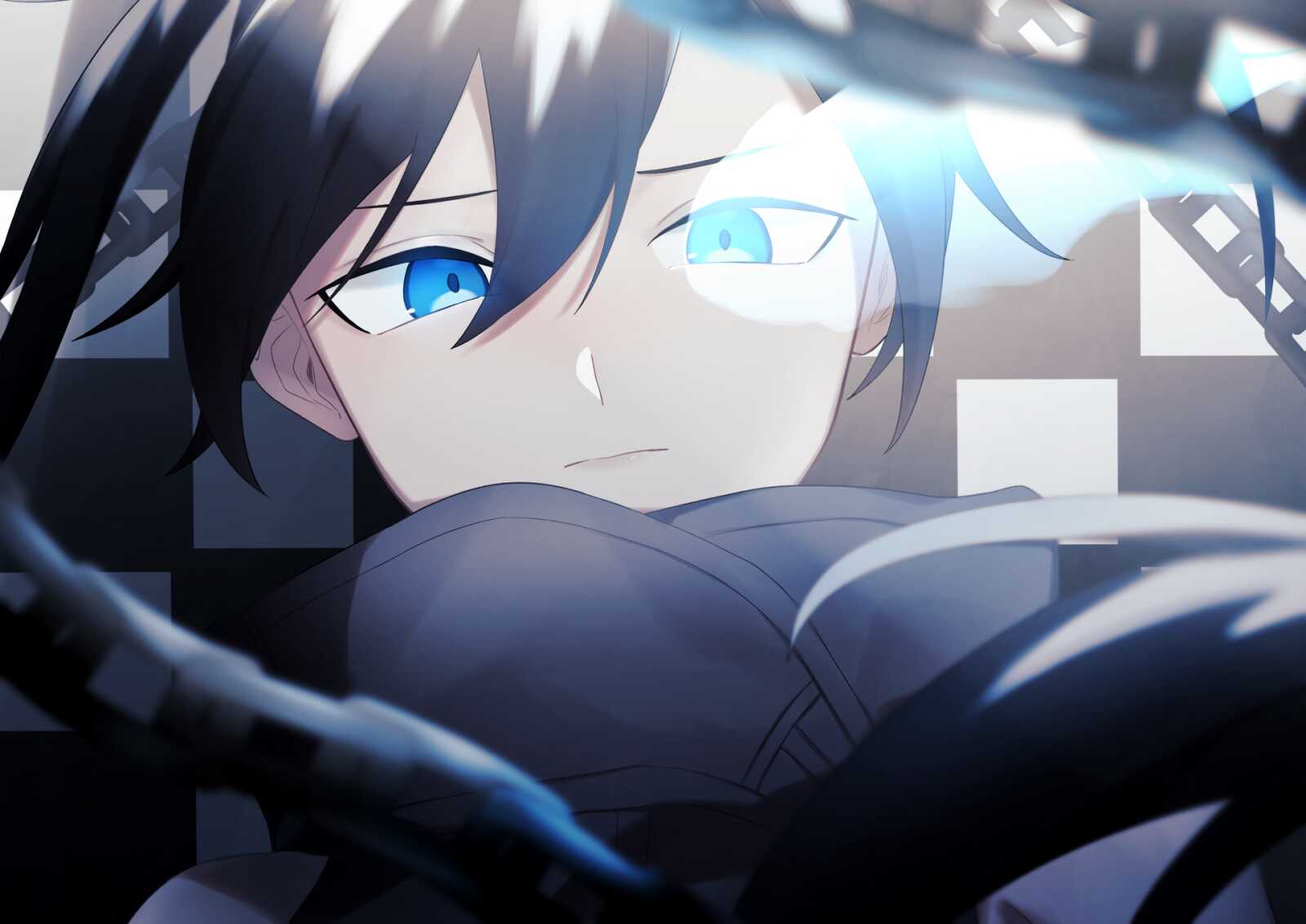 Desktop Hd Black Rock Shooter Dawn Fall -... on MacBook Pro 16"