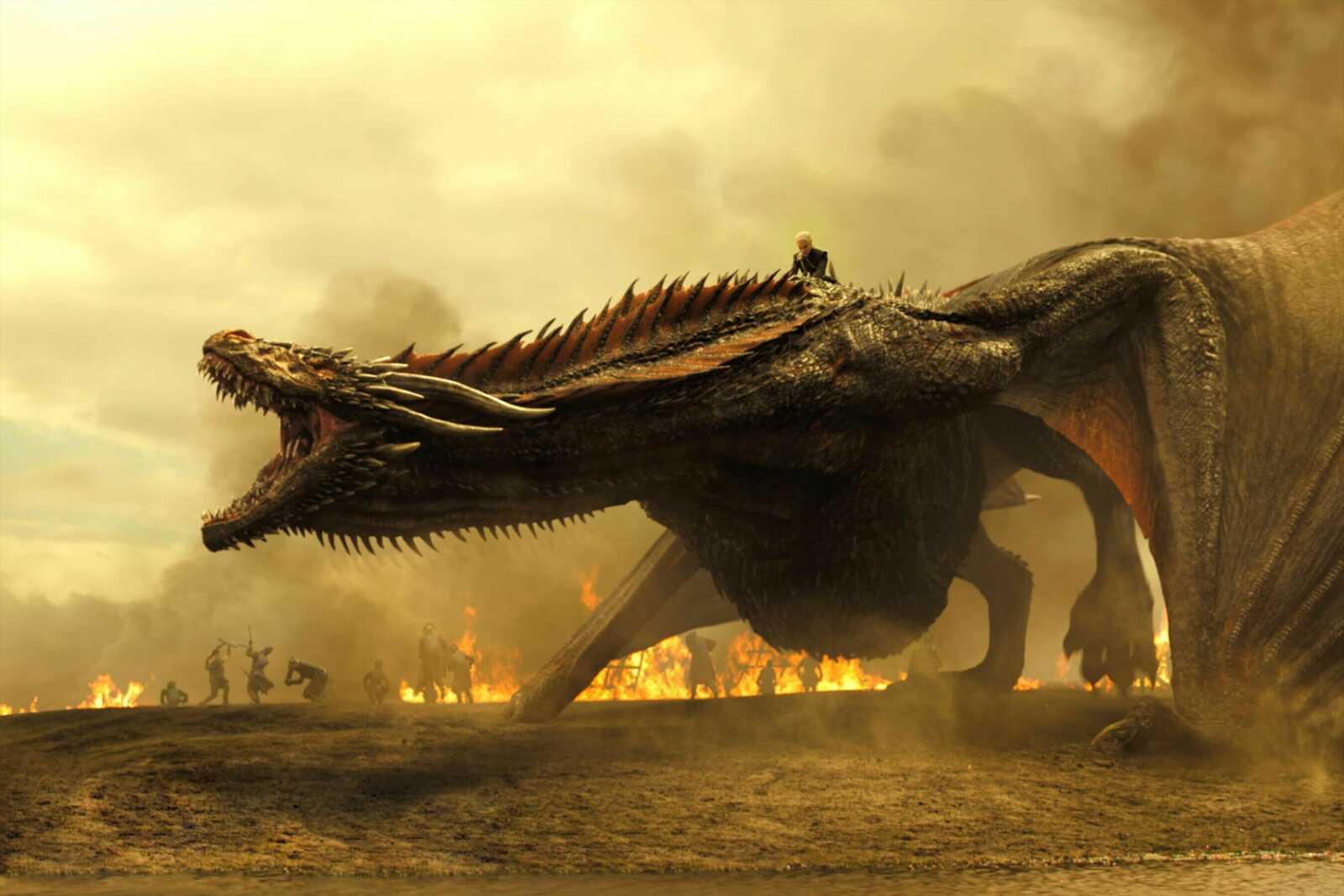 Daenerys And Dragon