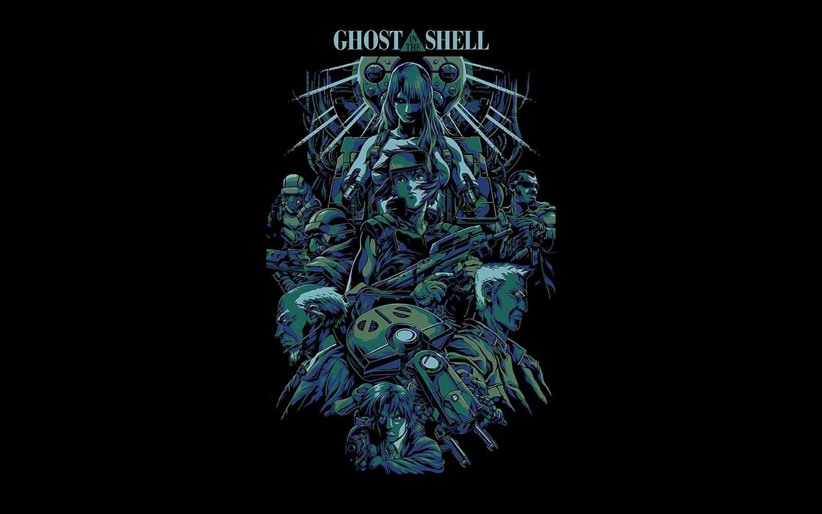 Desktop Hd Ghost In The Shell Anime - Ghos...