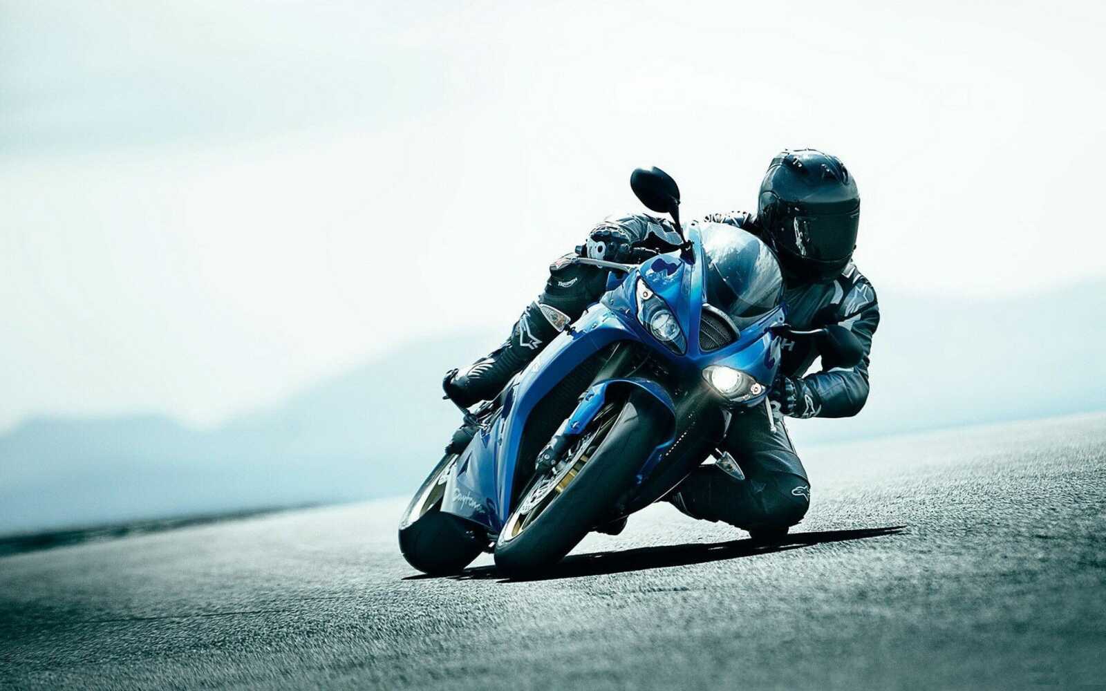 Blue Suzuki Gsx-R