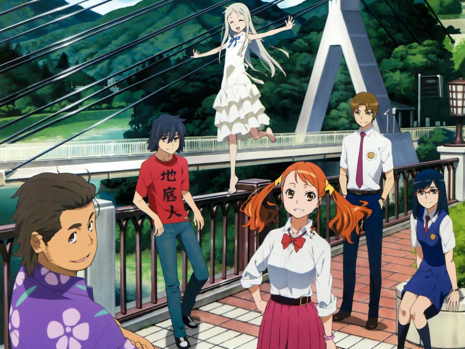 Desktop Hd Anohana Anime - Anohana