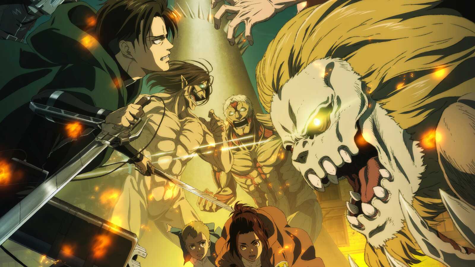 Desktop 4K Attack On Titan Tv Series - Att...