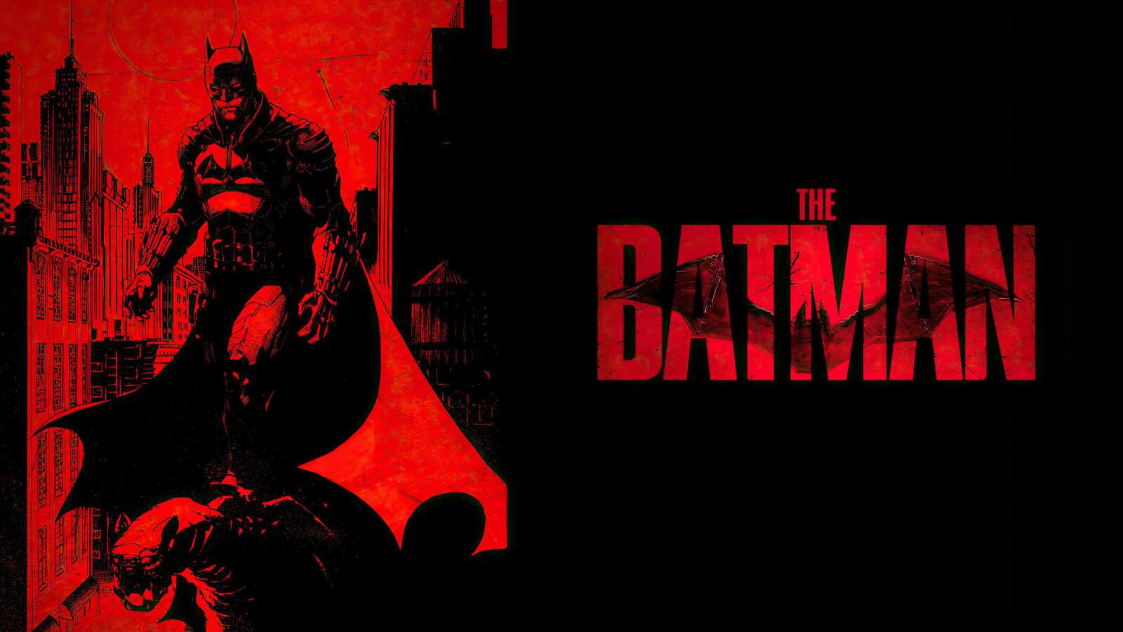 Desktop 4K The Batman 2022 - AMOLED Batman...