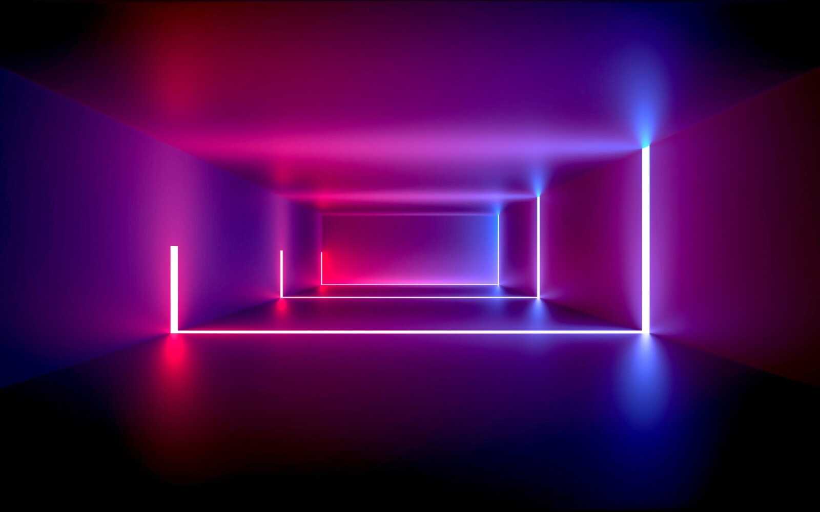 Desktop Hd Neon Abstract - AMOLED Neon Abs...