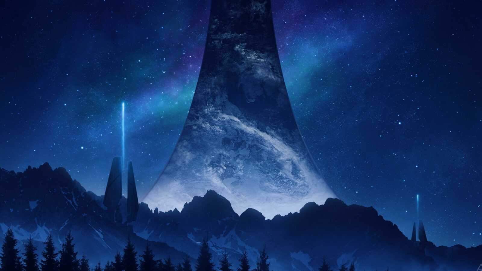 Halo Ring 4K Wallpapers Collection