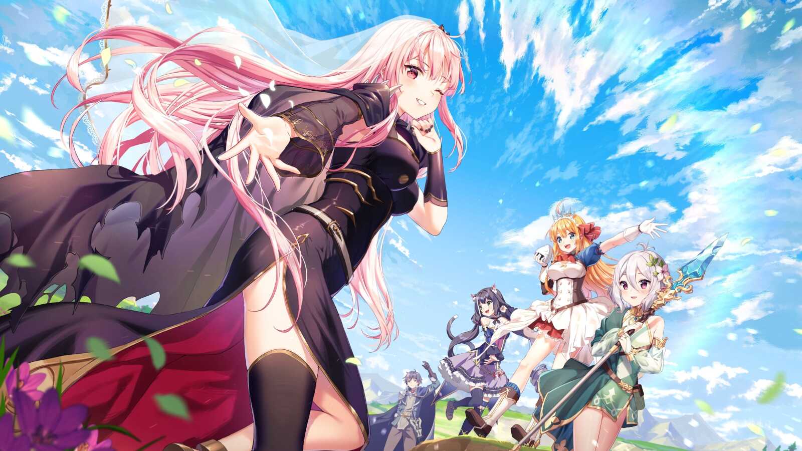 Desktop 4K Princess Connect Re Dive Anime...