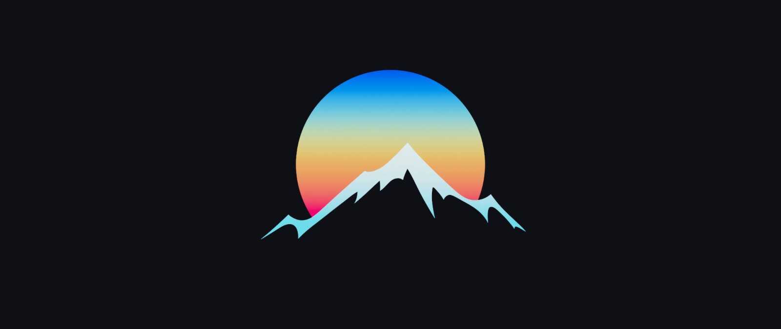 Snow-Capped Mountain Peak