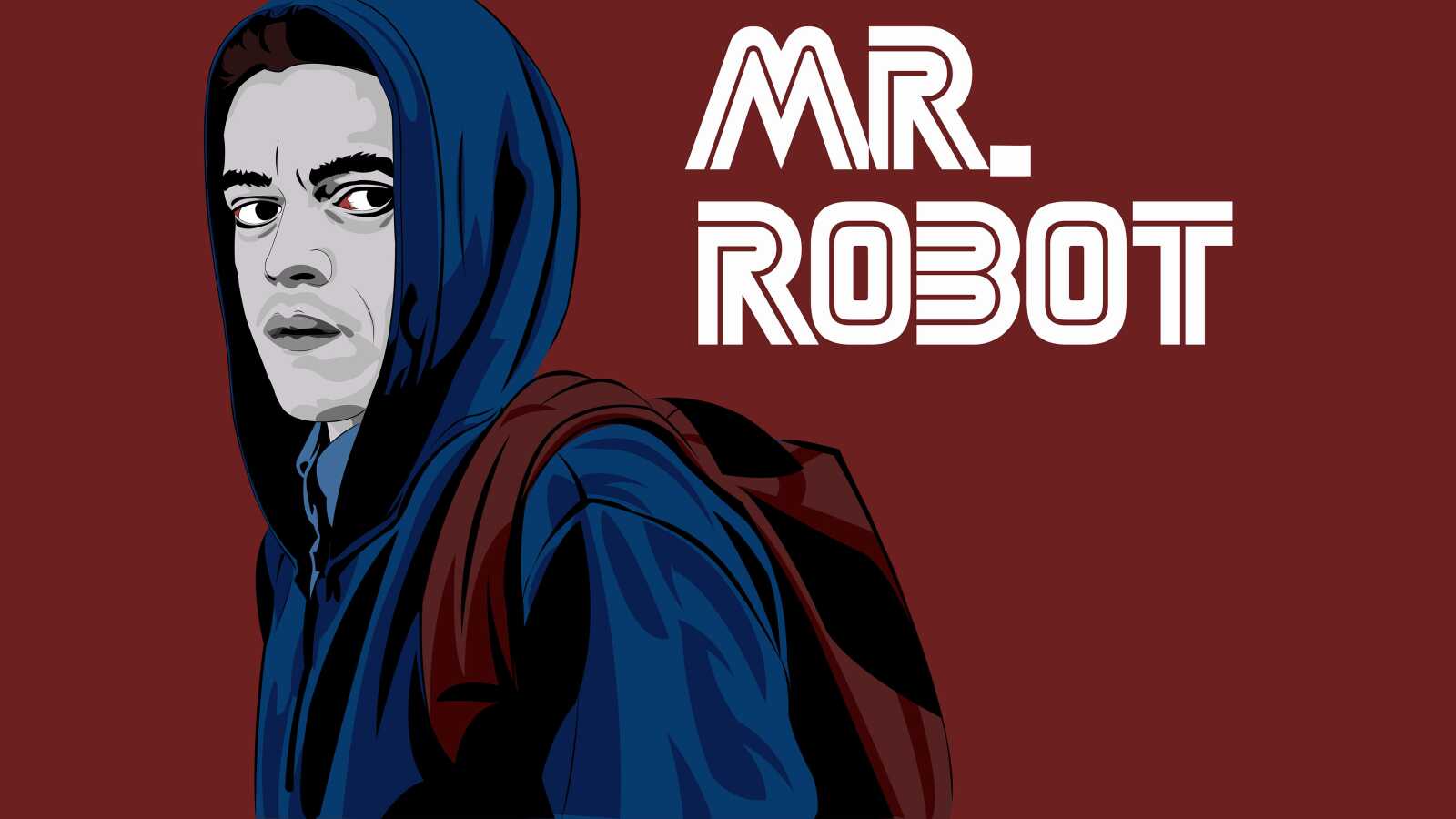 Desktop 4K Mr Robot - Mr Robot Cyber Noir