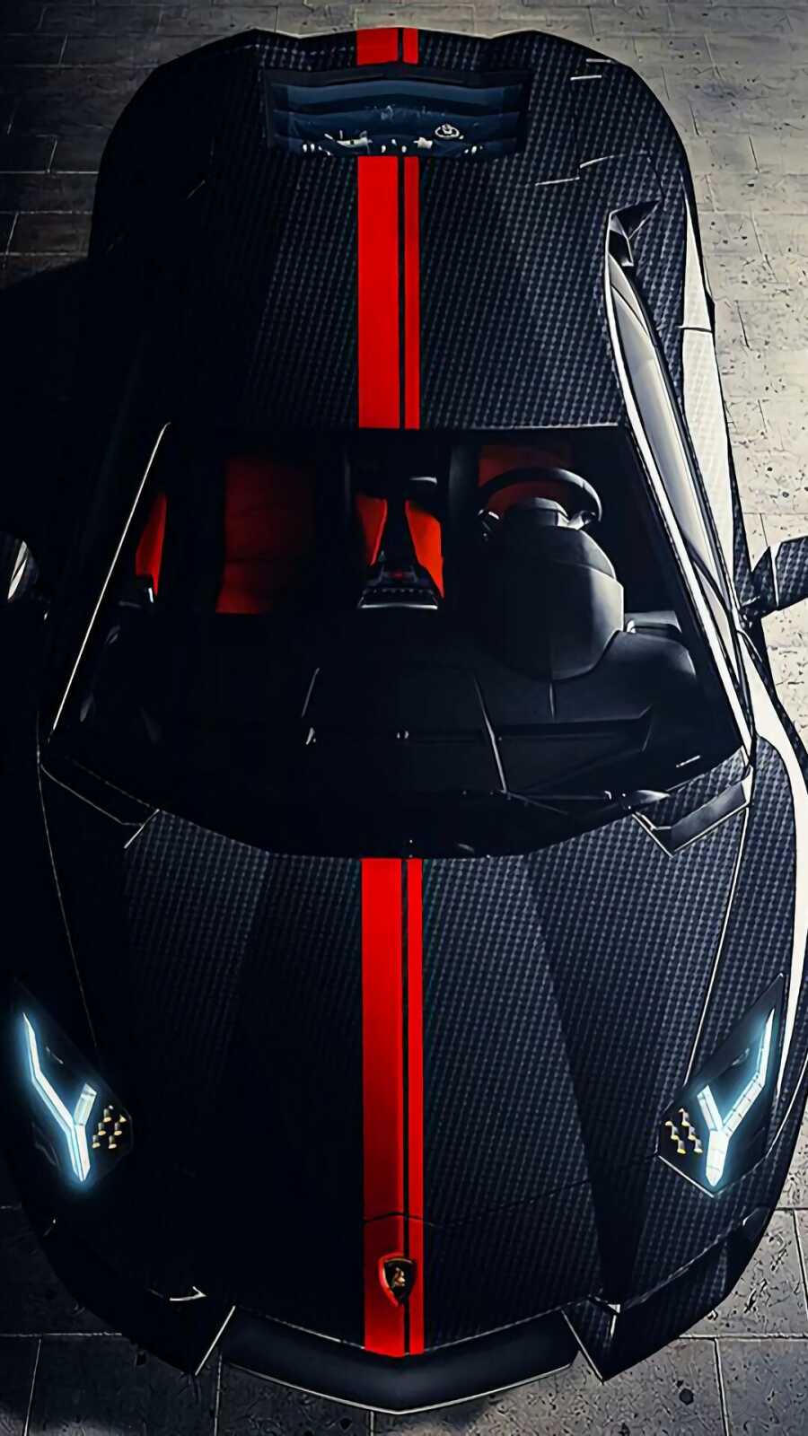 Black Carbon Aventador Roadster