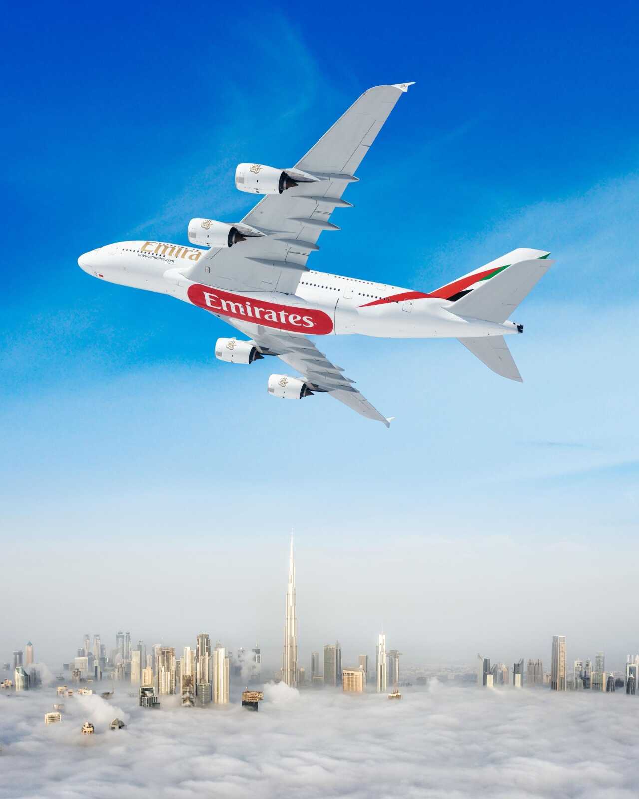 Amazing Aussie City Gets Luxe New Emirates Plane Wallpaper Art