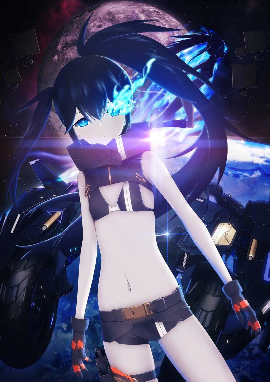Samsung Hd Black Rock Shooter Dawn Fall -...