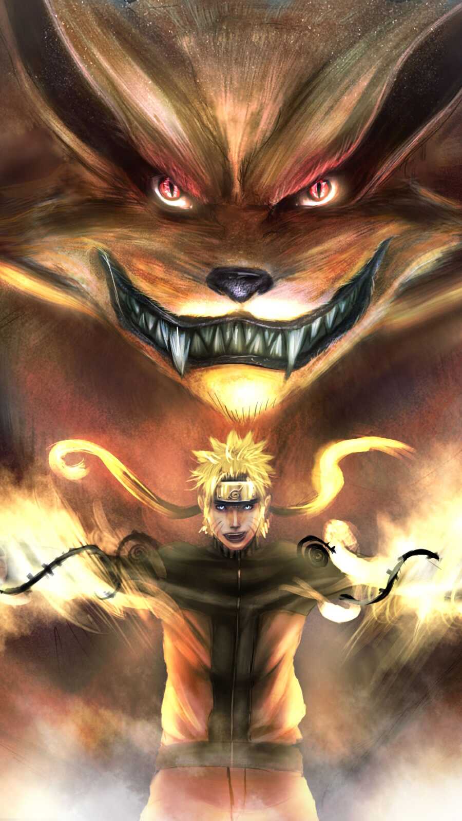 Phone 4K Kyuubi Nine Tails - Kyuubi Nine Tails
