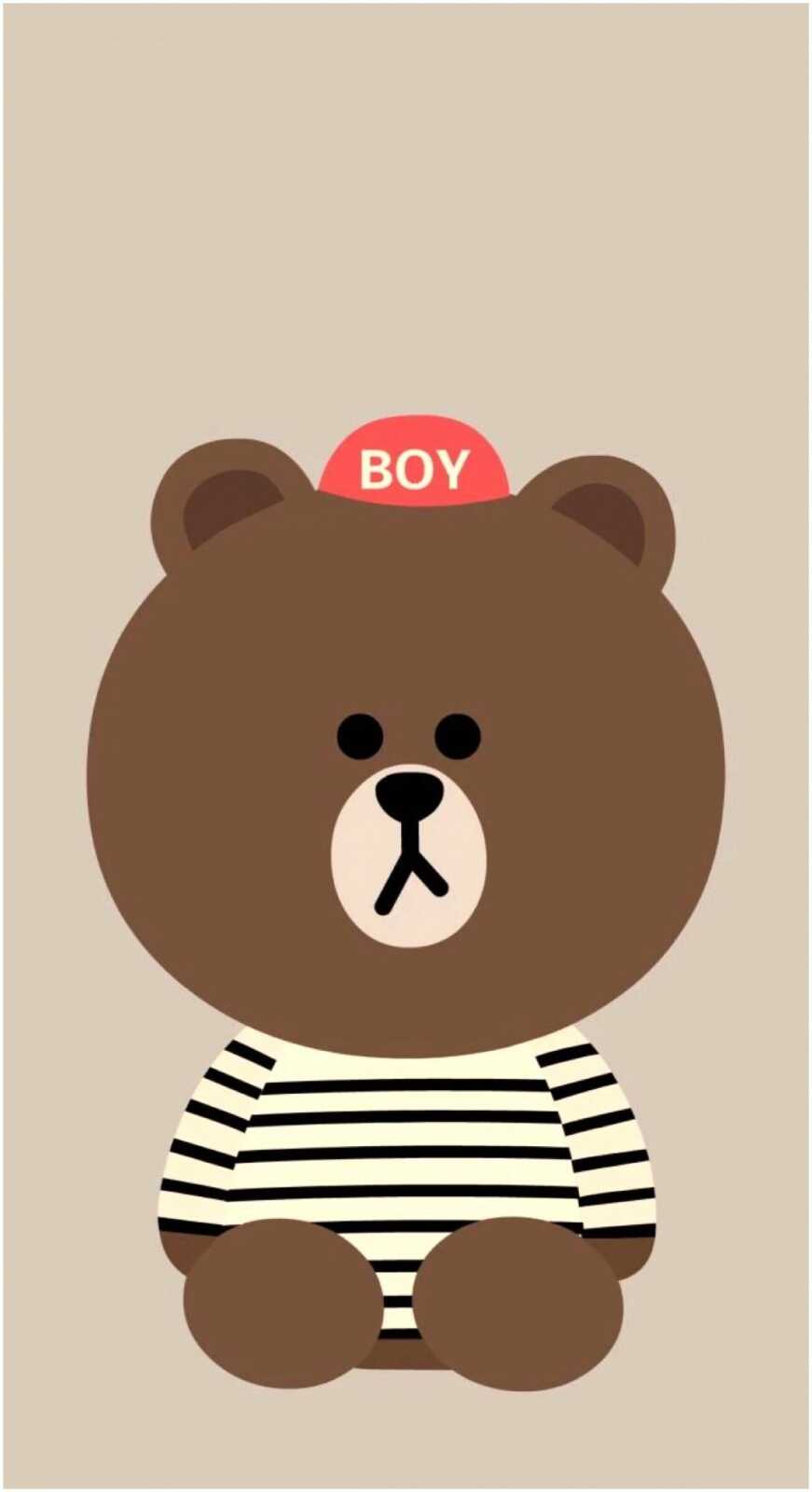 Line Friends Brown