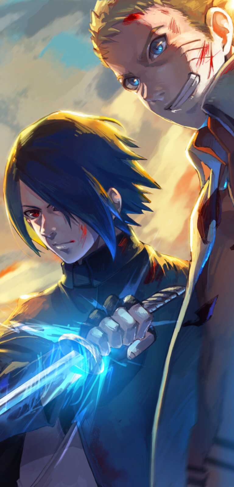 Mobile Hd Sasuke And Naruto - Sasuke and Naruto