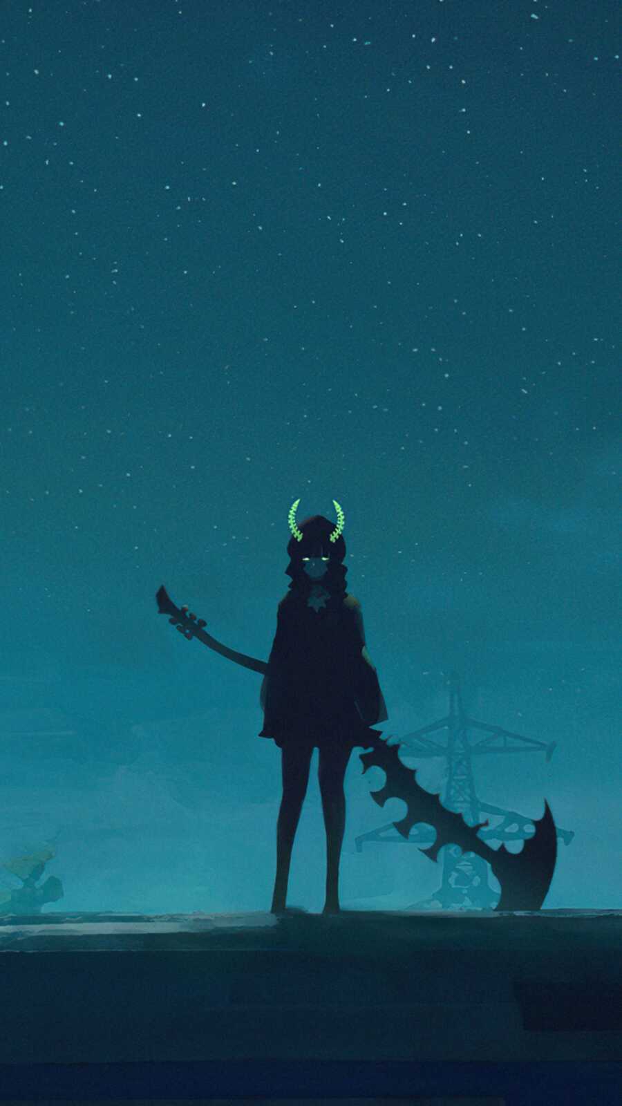 Iphone Hd Black Rock Shooter - Black Rock Shooter