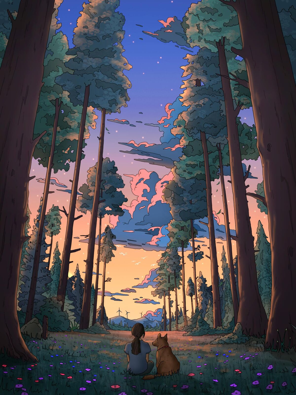 Mobile Hd Lofi Forest - Lofi Forest