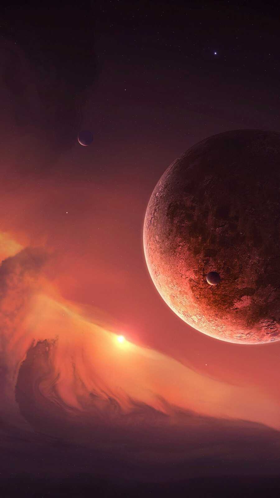 Red Rocky Planet