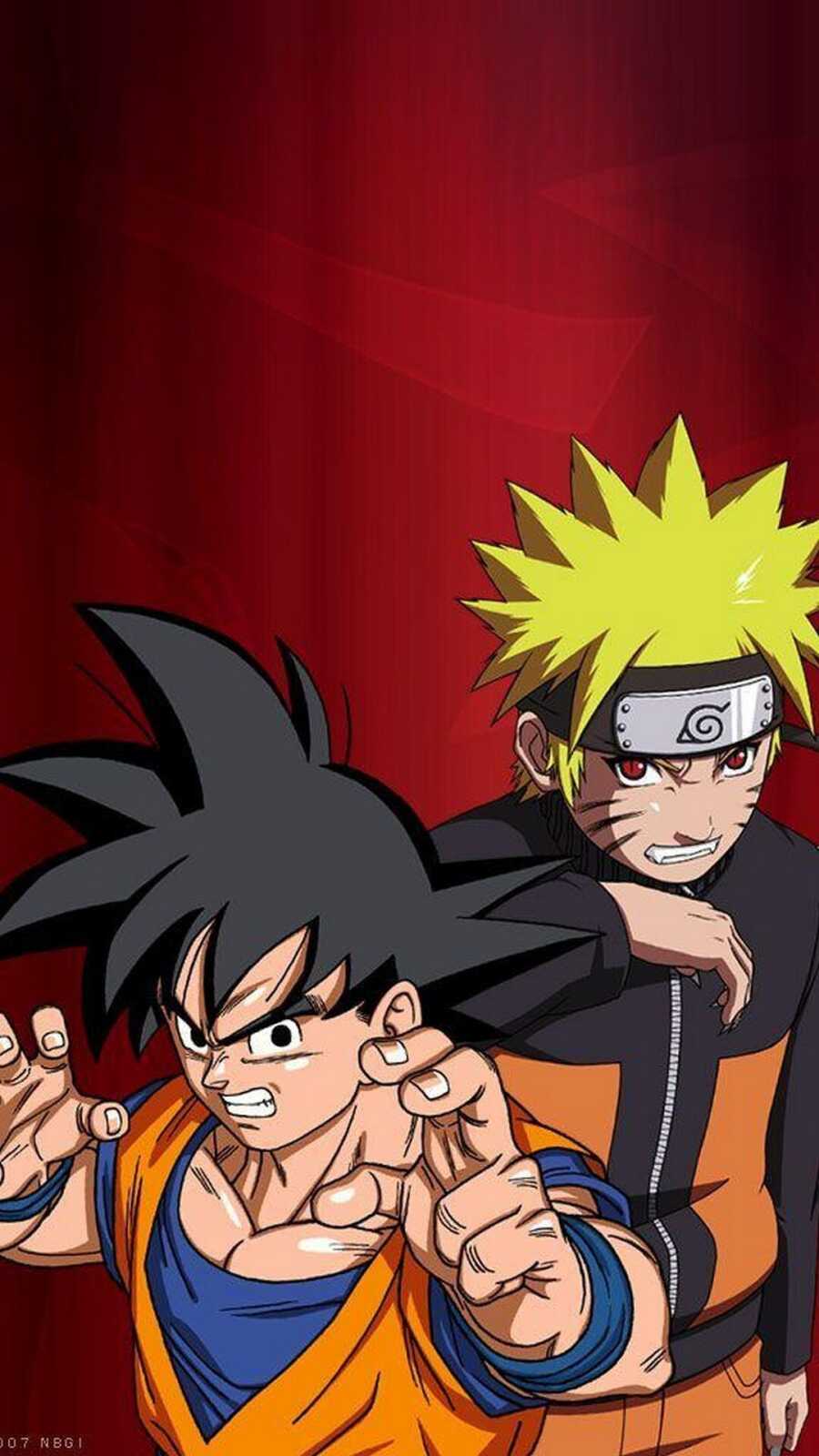 Samsung Full Hd Goku And Naruto - Goku and Naruto