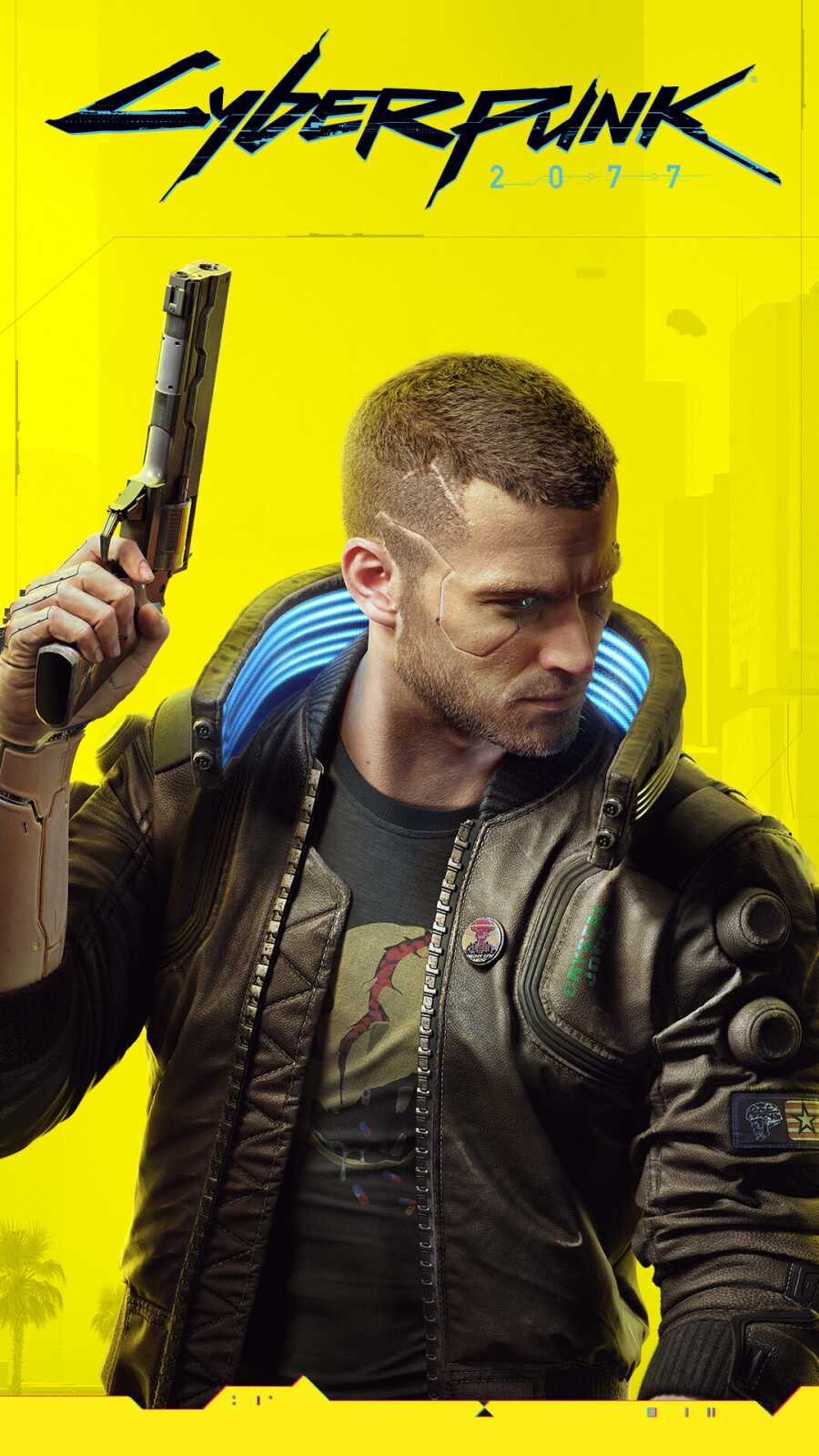 Male V Raised Pistol