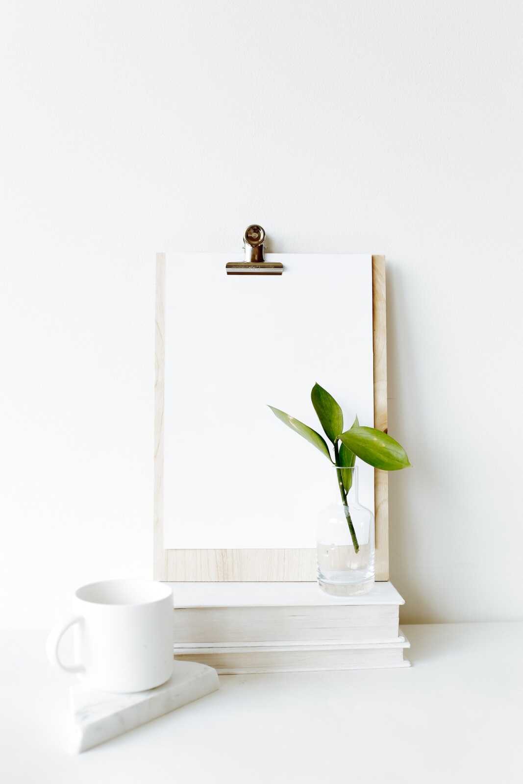 Blank Clipboard Mockup