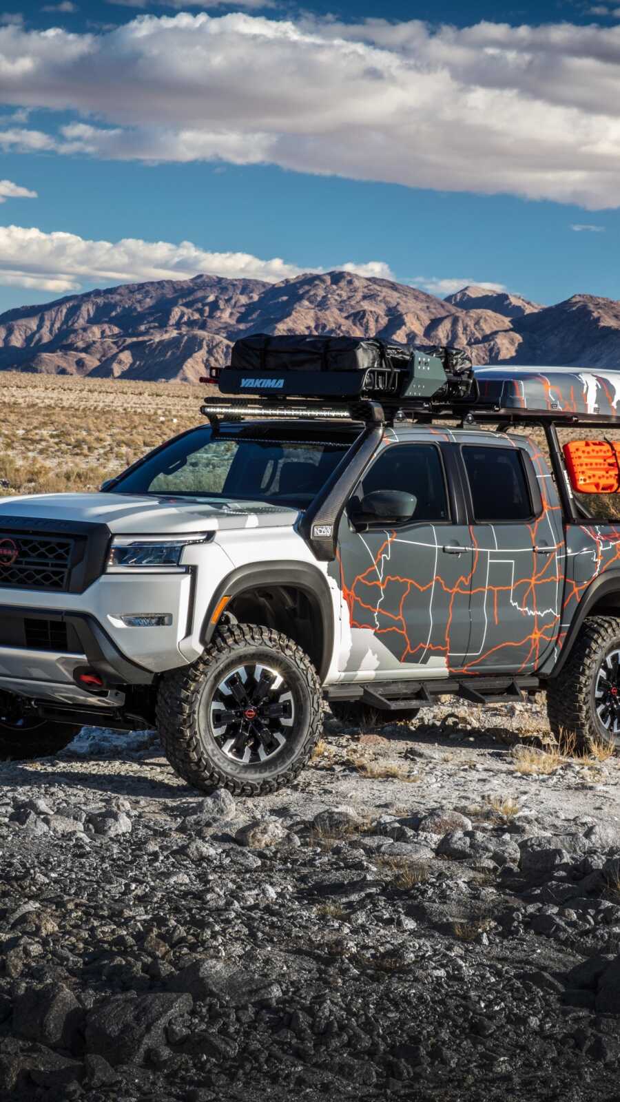 2018 Nissan Frontier Pickup Wallpaper For Android