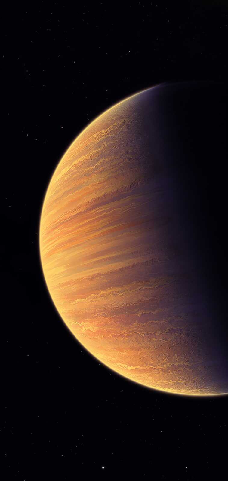 Orange Gas Giant