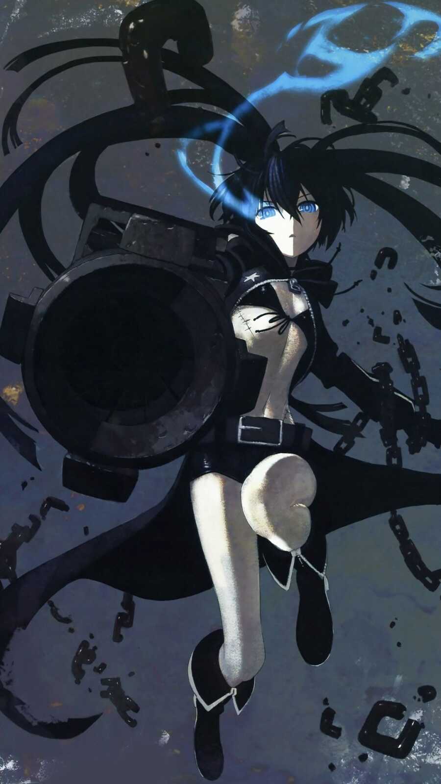 Phone Full Hd Black Rock Shooter - Black R...