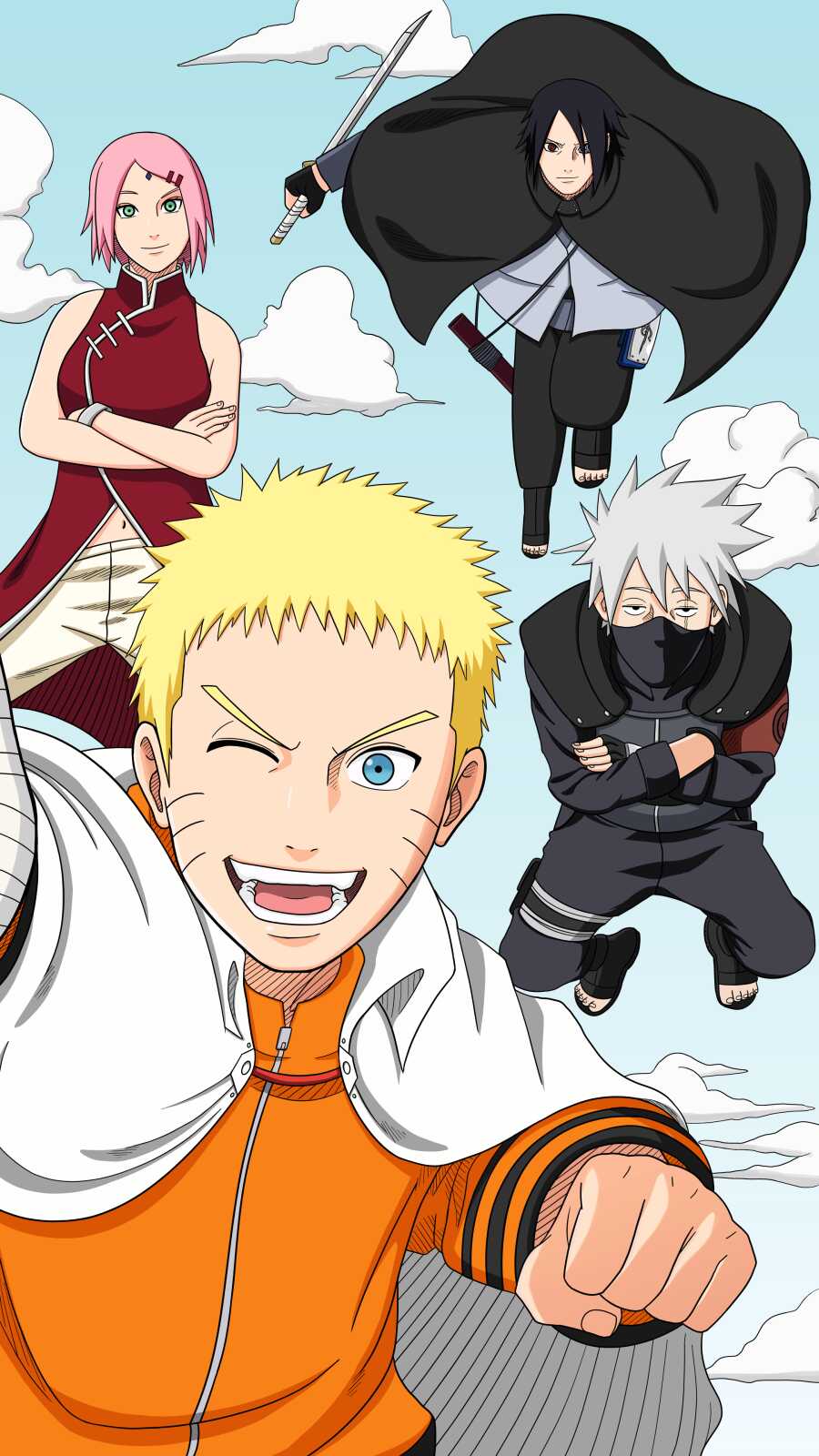Mobile Hd Naruto Team - Naruto Team