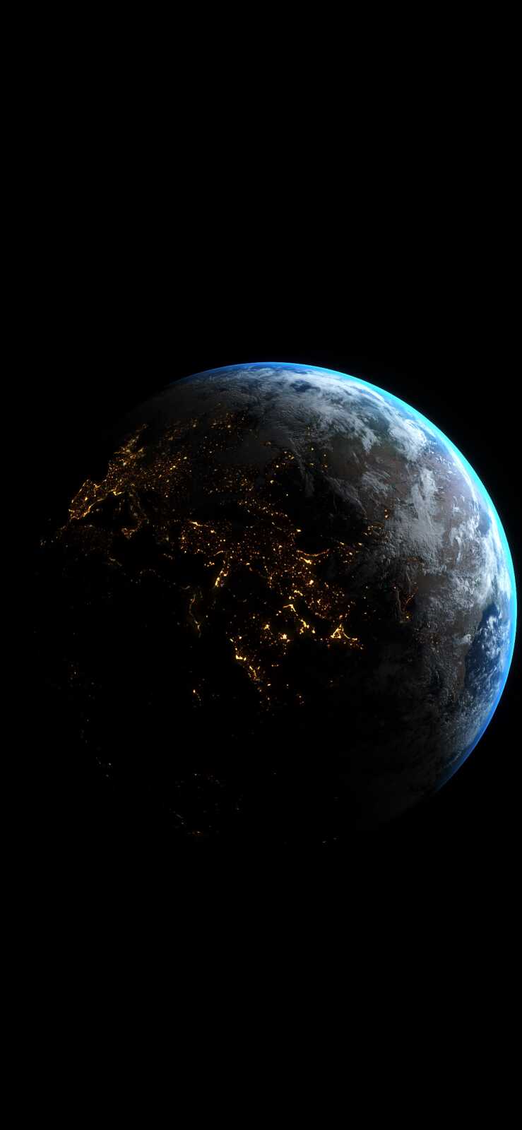 Iphone Hd Earth At Night - AMOLED Earth at Night